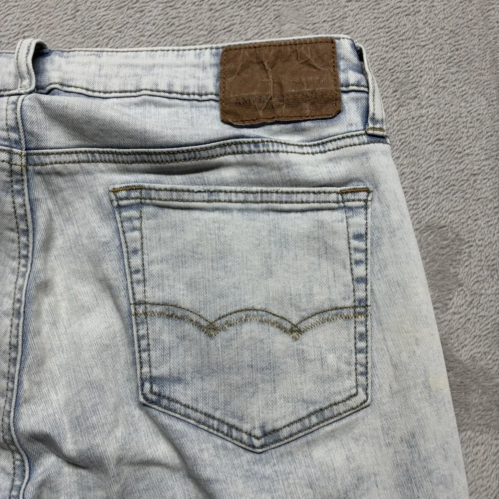 American Eagle Extreme‎ Flex Jeans Men's 32x30 Slim Light Wash Denim